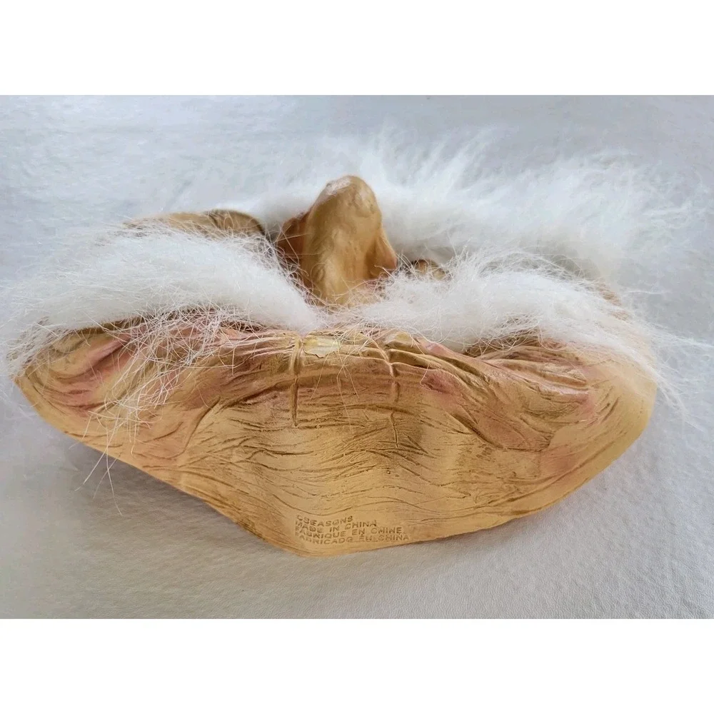 Vintage Seasons Old Man Mask Plastic Beard Eyebrows Costume Party Halloween